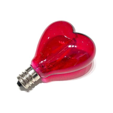 Seletti - Heart Lamp Lampada Cuore Bianca - Cortassa